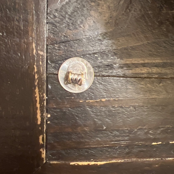 Pure 18K Real Dual Color Gold Pendant - Picture 4 of 4